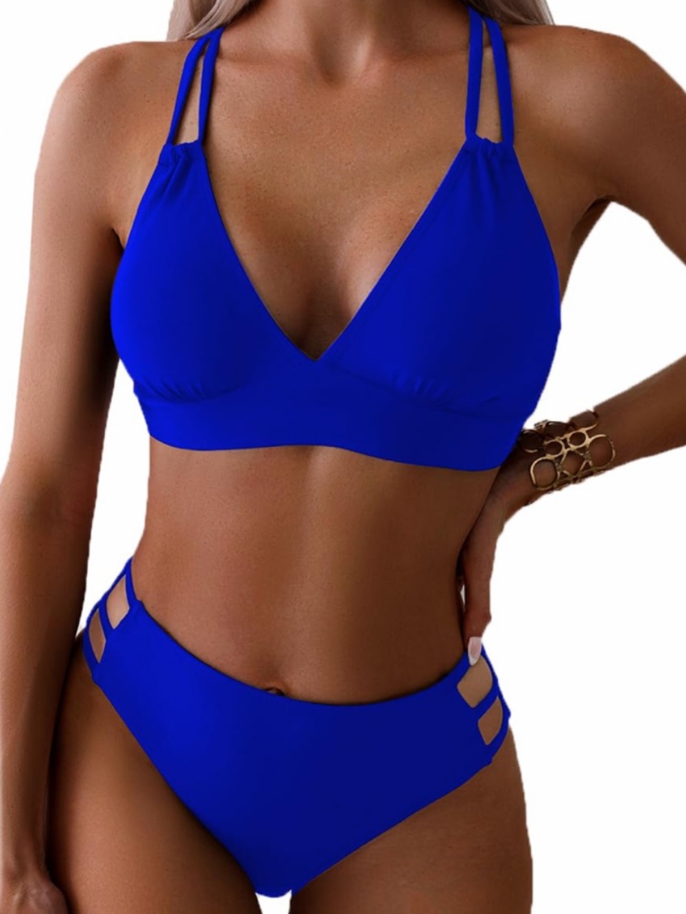 Tainehs Blue Bikini